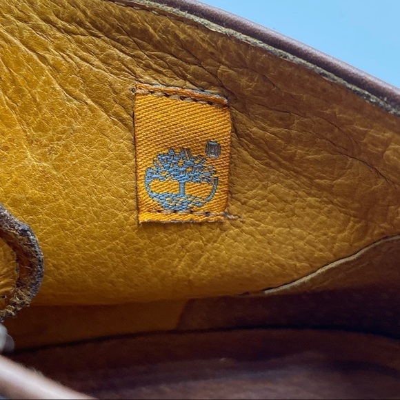 Timberland Genuine Leather Chukka Boots Size 10.5 Brown Smart Comfort System - Picture 14 of 16